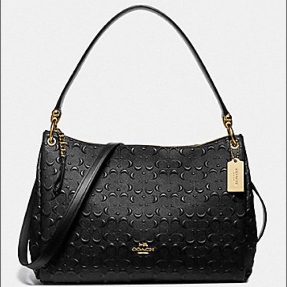 Unlimited Debossed Coach Crossbody/ Shoulder bag